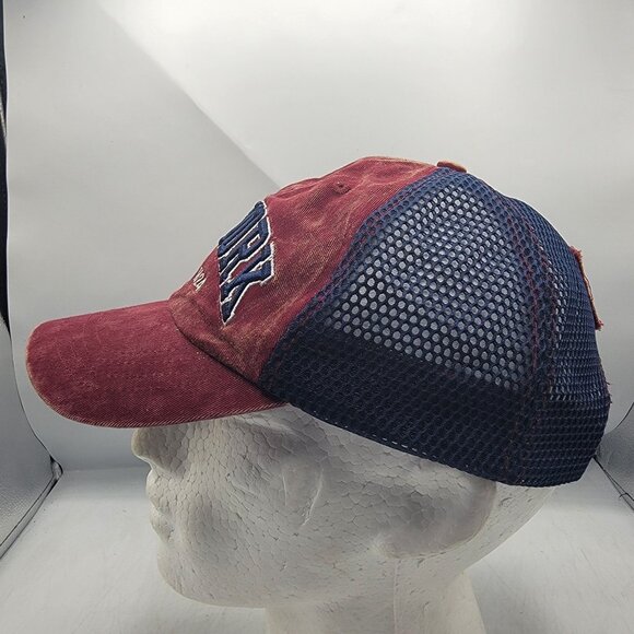 Robin Ruth New York Original Red Blue Trucker Hat Cap Casual Outdoors Adjustable - Picture 2 of 9